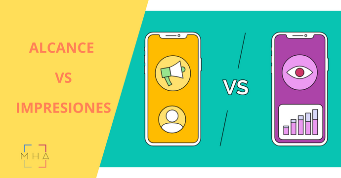 Alcance vs impresiones: Definición y diferencias clave